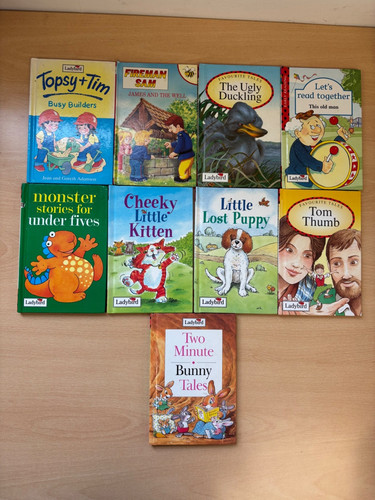 Ladybird hardback books - 9x,