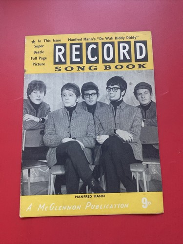 Record songbook 1964 manfred - record,