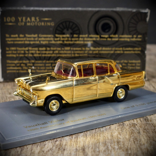 Lledo vanguards gold plated - lledo,