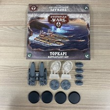 DYSTOPIAN WARS TOPKAPI BATTLEFLEET SET DWA240011 2022 WAYLAND GAMES WARSHIP BOAT