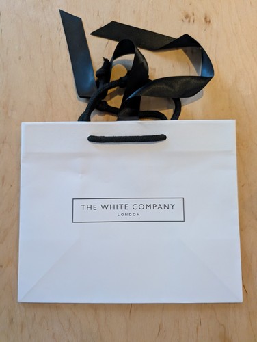 The white company gift bag - company,