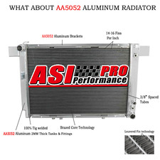 3 Row Aluminum Radiator For