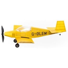 Jodel D18 Model Plane - Rubber Powered Balsa Wood Aircraft Crafting Kit