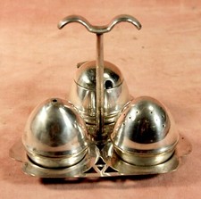 VINTAGE ART DECO CRUET SET