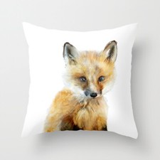 Cushion Pillow Case  Cute Fox