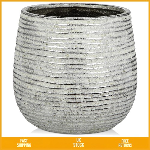 Elegant ribbed ceramic indoor - elegant,