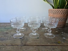 6x Vintage Champagne Luminarc