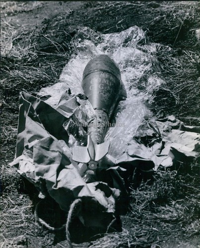 1972 mortar shell - shell, found