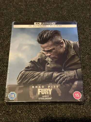 Fury steelbook bd - (bd, 4k