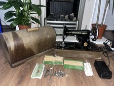 Singer Sewing Machine antique Ef659 Works But Need Tlc On Casing