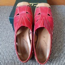 Gabor sport red leather slip - gabor,