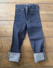 Levi’s Redline Selvedge Jeans, Original Deadstock USA 1960s, 302-0117, 25Wx27L