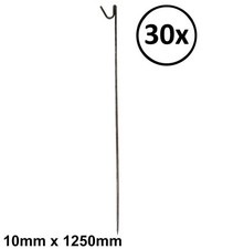 30 x Fencing Pins 10mm x 1.25