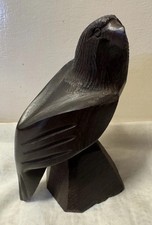 Vintage Dark Hardwood Eagle
