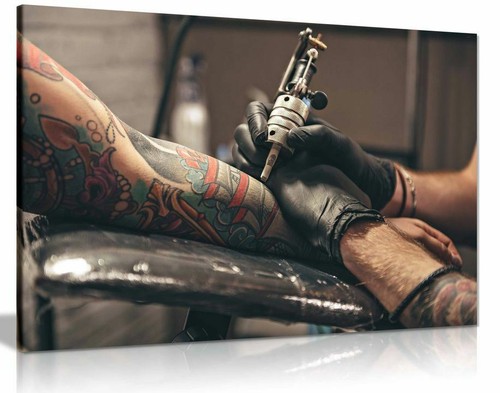 Vintage tattoo parlour canvas - parlour,