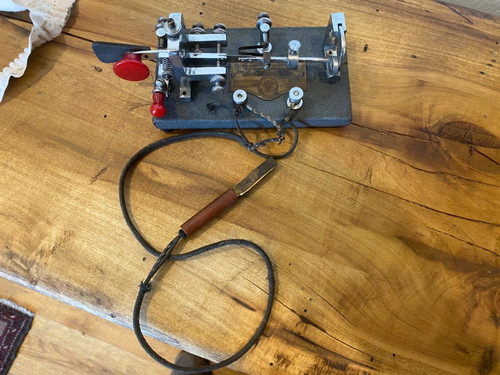 Vibroplex telegraph key - vibroplex,