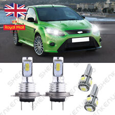 For Ford Focus MK1/MK2 Upgrade H7 501 Super White Low/Side LED Headlight Bulbs