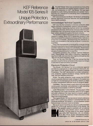 Kef model 105 - kef,