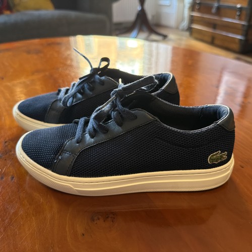 Lacoste trainers canvas - , blue