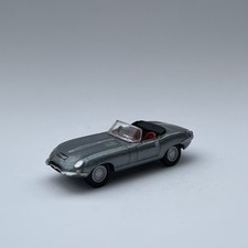Oxford Diecast Jaguar E-Type - 1/76 Unboxed - Excellent/Mint - Silver Grey