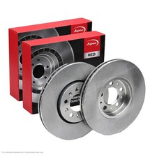 2x APEC Front Brake Discs For