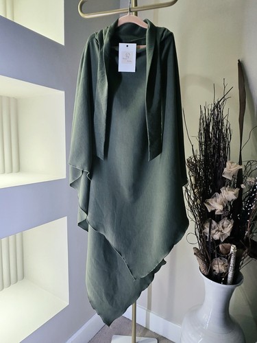 New dubai modest crepe azure - new,