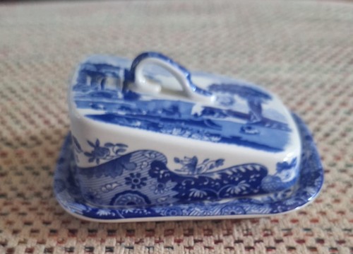 Spode blue white minature - spode,