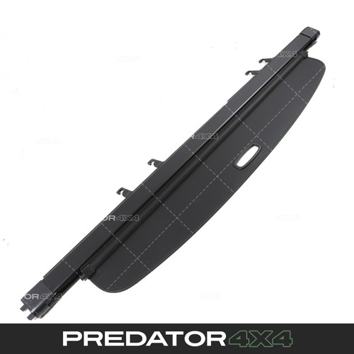 Black rear cargo cover - black,