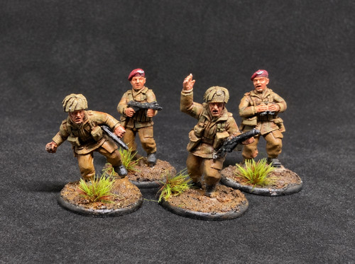 British airborne platoon - british,