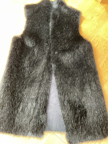 Ladies whistles black faux fur - ladies,