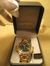 Men's New in Box Geneva Quartz