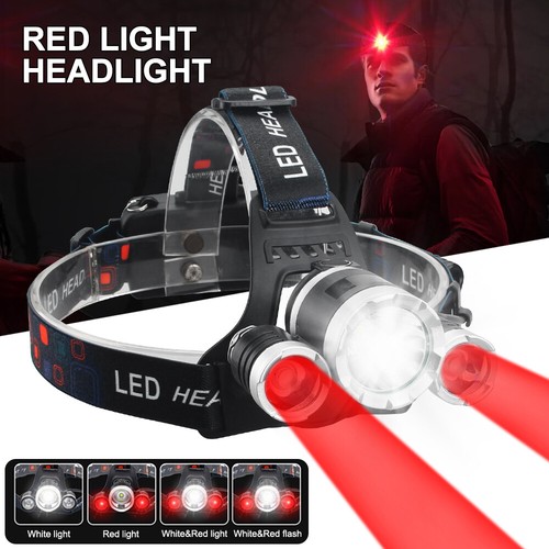 Hunting led headlamp - led, red