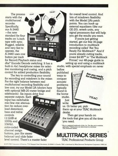Vtg 70s 80s teac - 70s,
