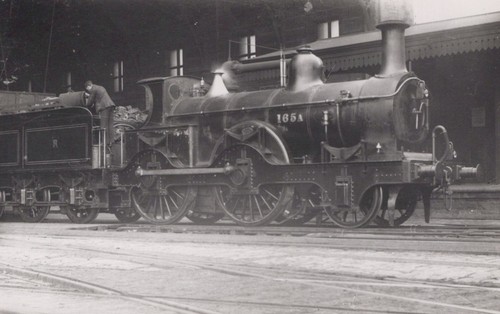 Lnwr 165a steam train - lnwr,