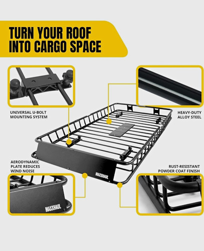 Maxxhaul 50506 roof cargo - maxxhaul,