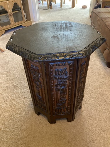 Vintage hand carved - vintage, wooden