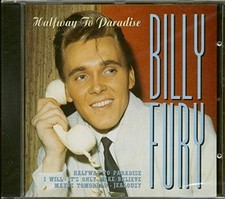 Billy Fury - Halfway to Paradise - Billy Fury CD 37VG The Cheap Fast Free Post