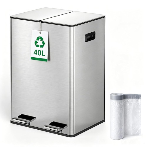 Dual kitchen bin - bin, 40l