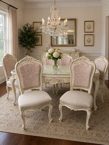 French style dining table 6 - dining,