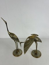 2 MC Brass Bird Ornaments