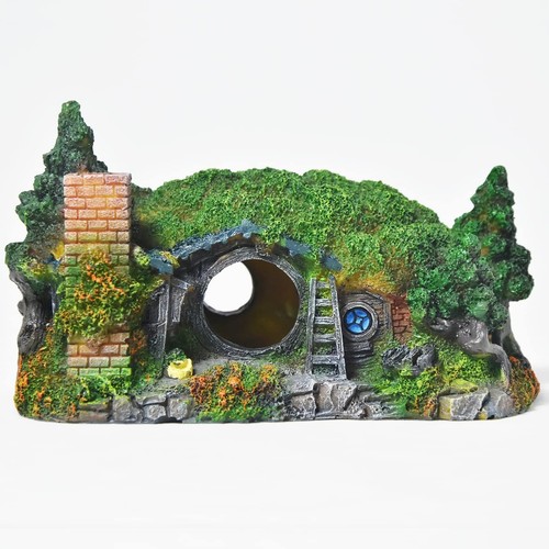 Xuergu hobbit castle aquarium - castle,