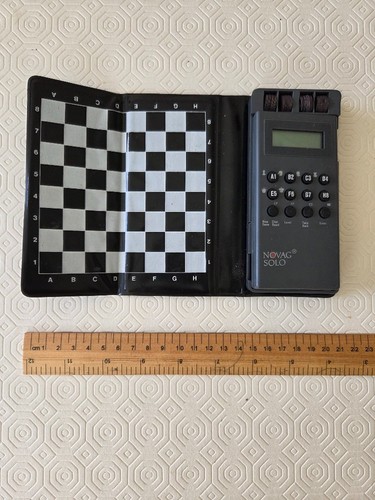 Novag solo electronic chess - electronic,