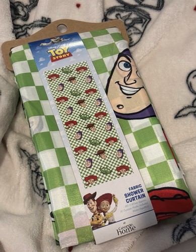 Toy story shower curtain with - story,