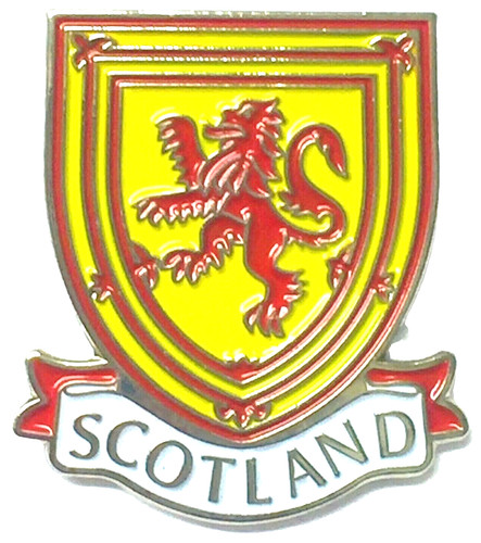 Scotland lion rampant pin - rampant,