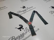 Vintage Retro Britax Car Seat Straps And Buckle - Reborn 