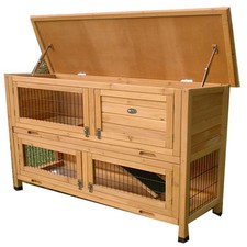 4ft rabbit hutch guinea - hutch, pig