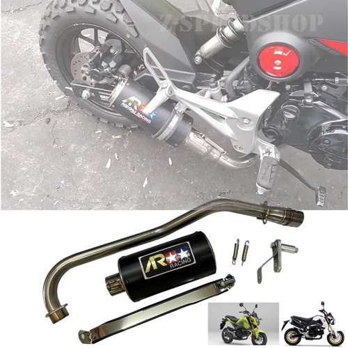 Mount low exhaust pipe - , full