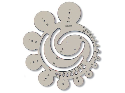 Koh noor rounding template - koh-i-noor,
