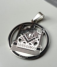 Freemason Pendant Ornate Mason