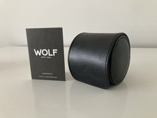 WOLF Single Watch Roll Black